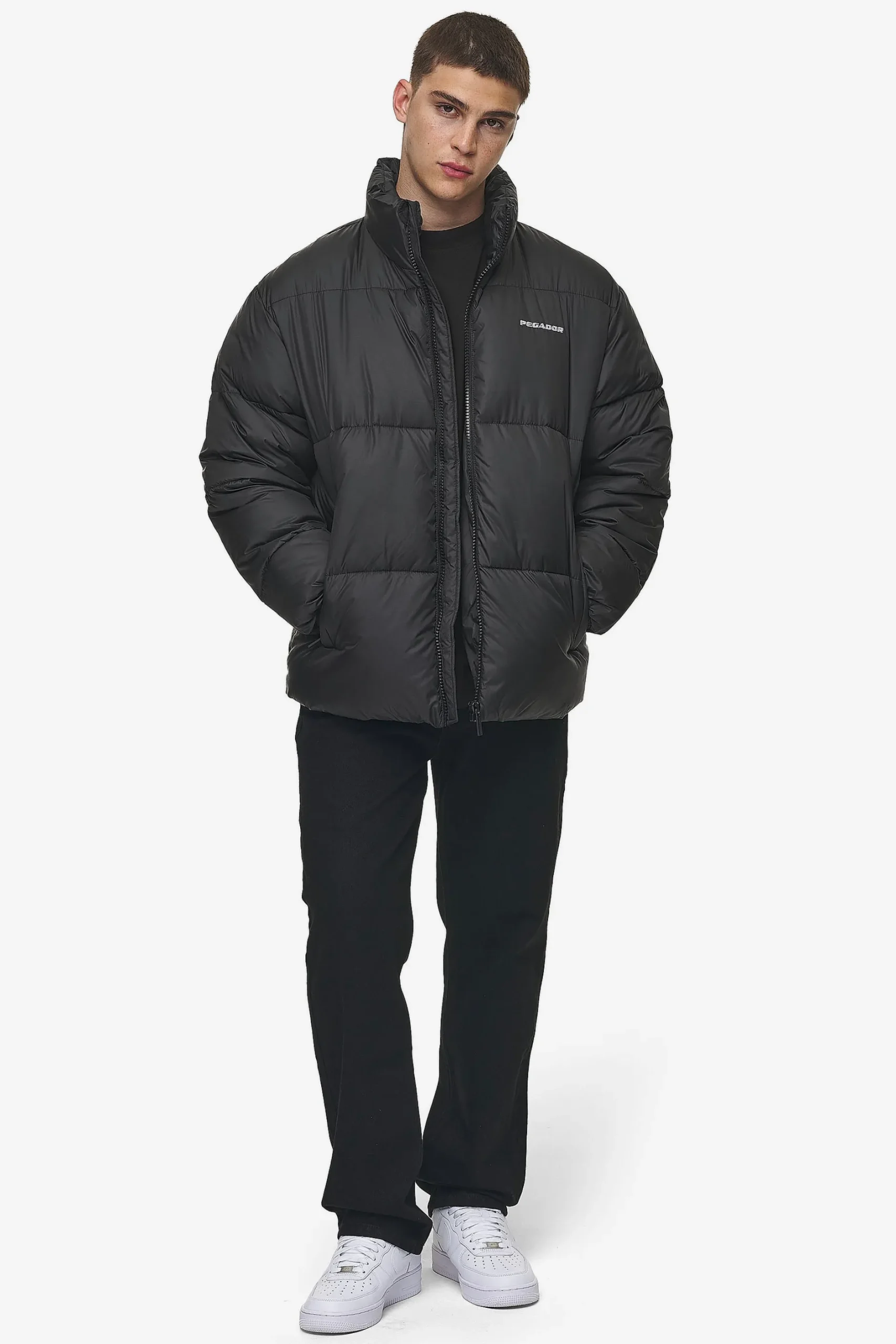 Pegador Jackets|Picard Puffer Jacket Black