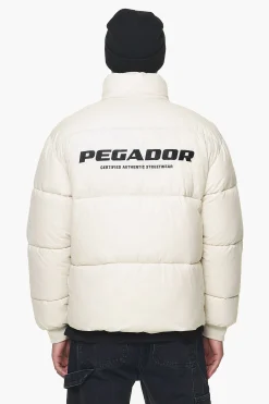 Pegador Jackets|Picard Puffer Jacket Cream