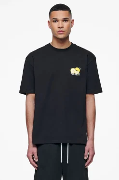 Pegador Tees|Plaxton Oversized Tee Black