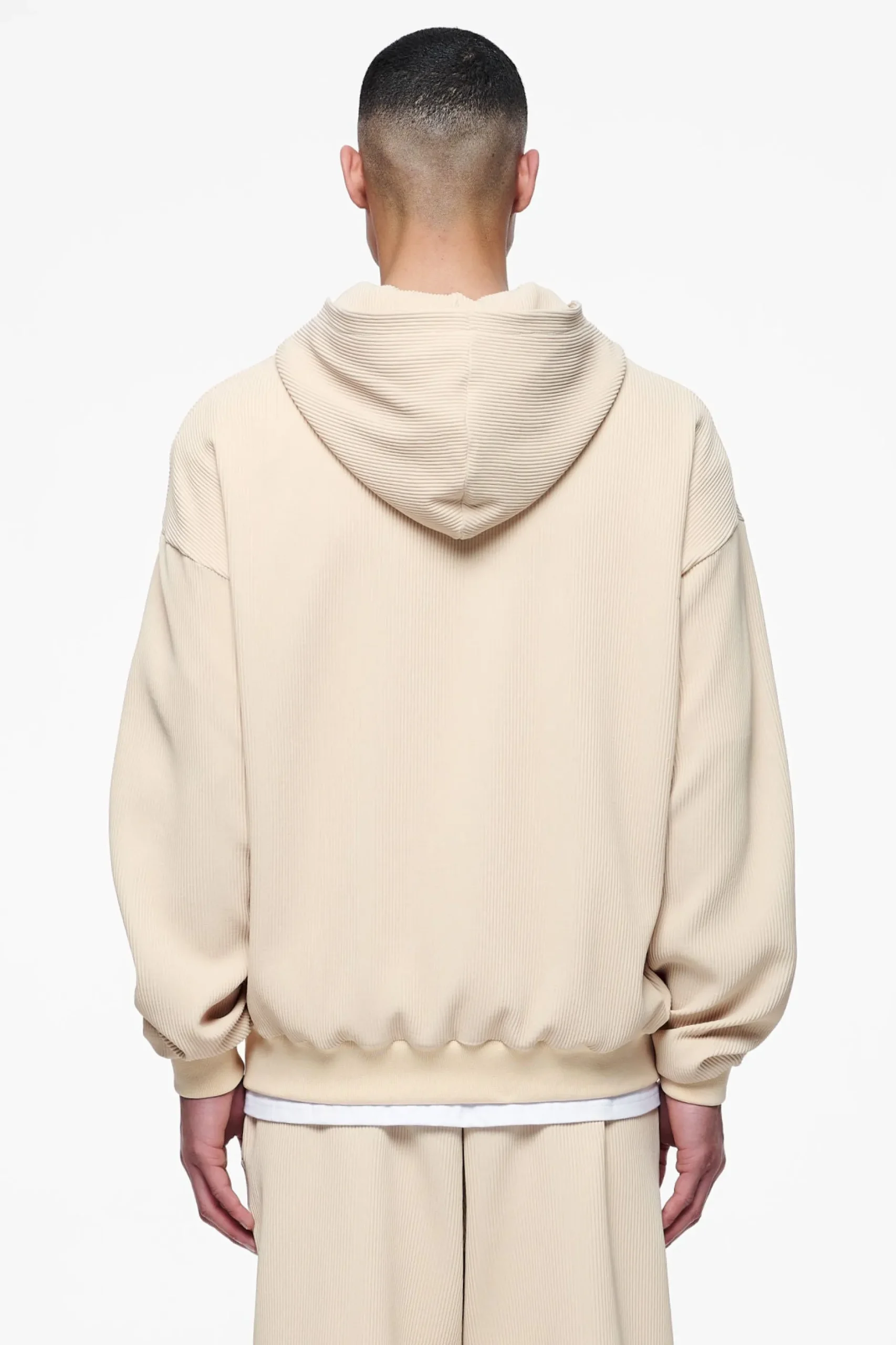Pegador Hoodies|Primo Plissee Jacket Unbleached