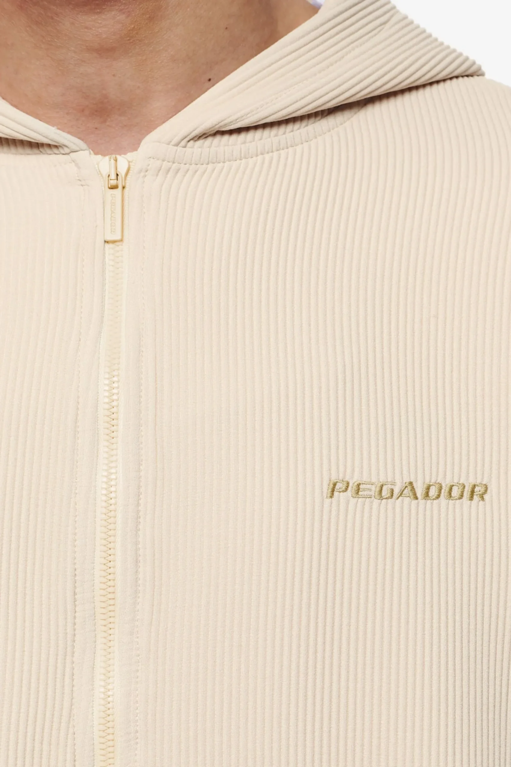 Pegador Hoodies|Primo Plissee Jacket Unbleached