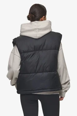 Pegador Vests|Priory Puffer Vest Black