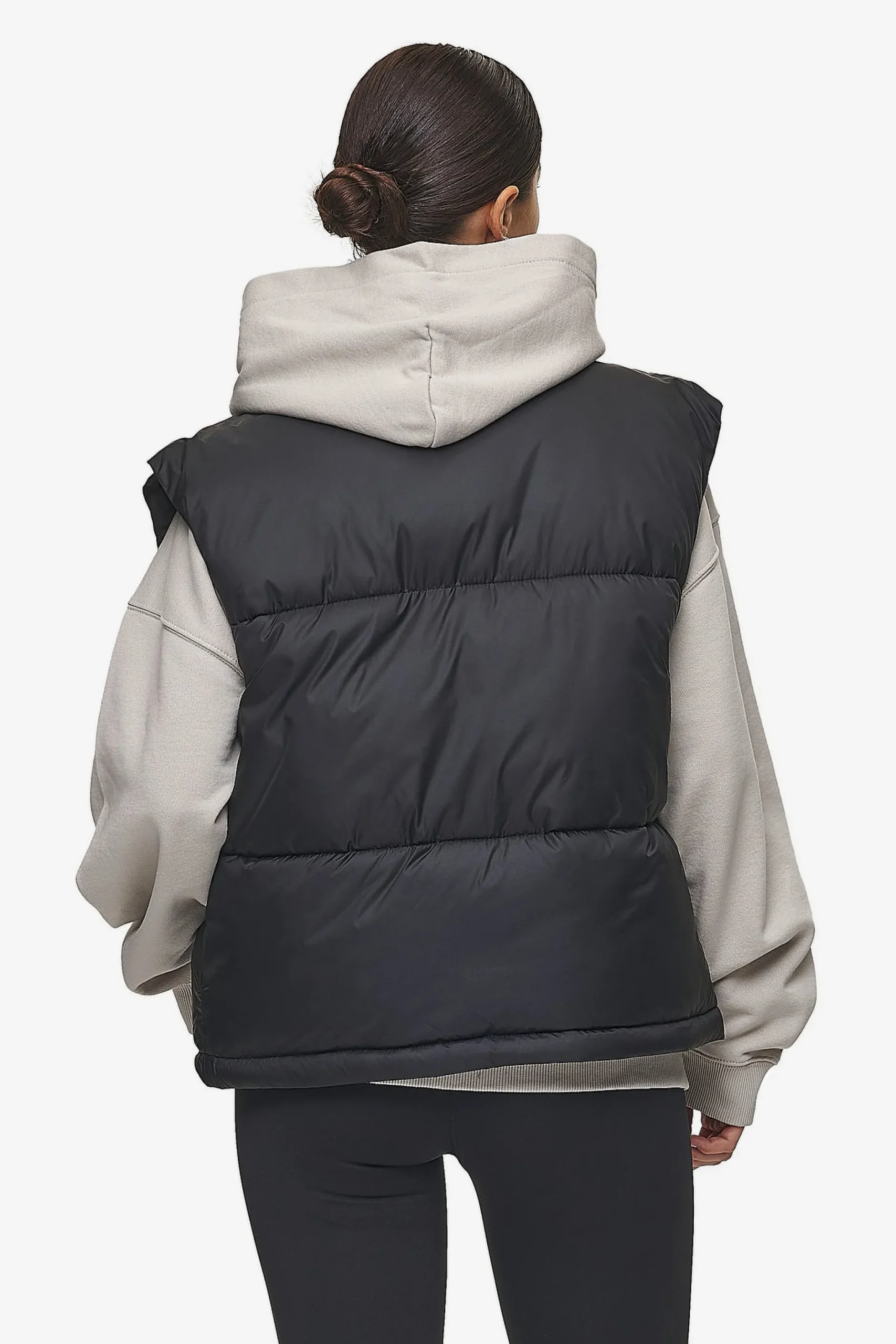 Pegador Vests|Priory Puffer Vest Black