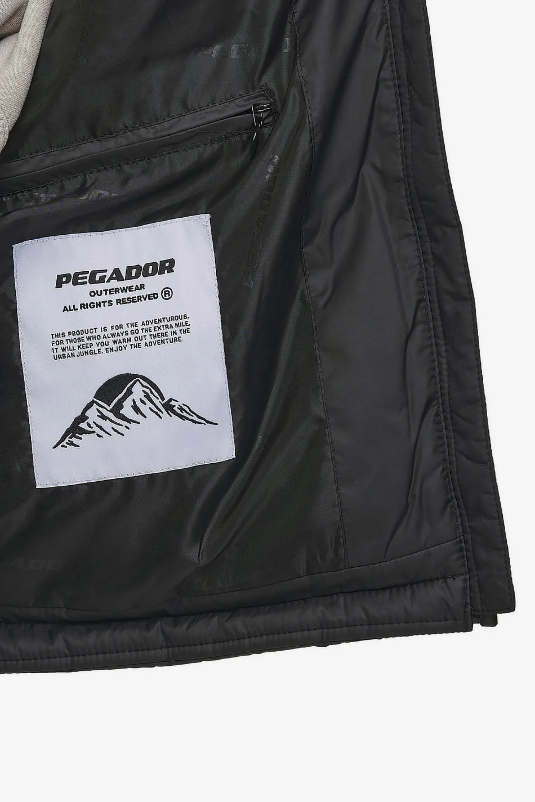 Pegador Vests|Priory Puffer Vest Black
