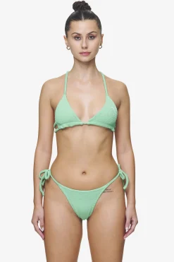 Pegador Underwear|Ramira Triangle Bikini Top Peppermint green