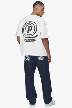 Pegador Jeans|Raston Baggy Jeans Dark Blue