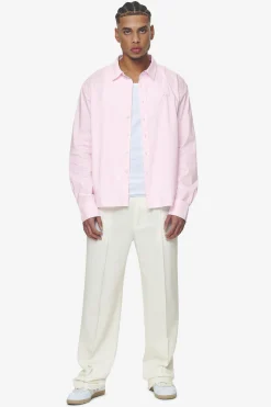Pegador Shirts|Raton Oversized Longsleeve Shirt Bubblegum white
