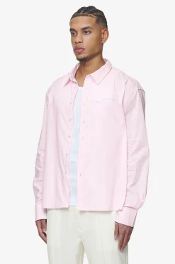 Pegador Shirts|Raton Oversized Longsleeve Shirt Bubblegum white