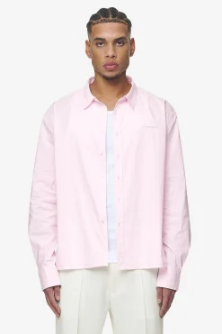 Pegador Shirts|Raton Oversized Longsleeve Shirt Bubblegum white