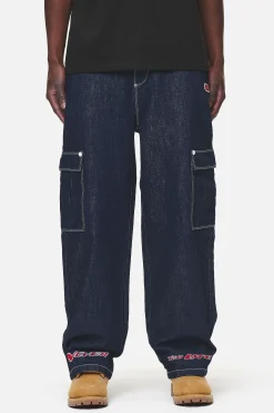 Pegador Jeans|Renton Loose Jeans Dark Blue
