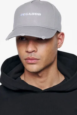 Pegador Caps & Hats|Reo Destroyed Cap Grey