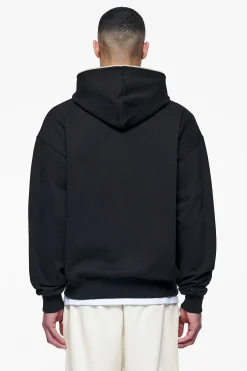 Pegador Hoodies|Zip Hoodies|Riggs Oversized Sweat Jacket Black