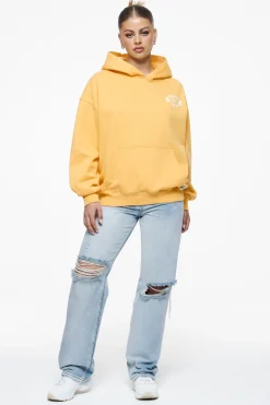 Pegador Hoodies|Roma Oversized Hoodie Vintage Washed Golden Sun
