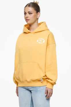 Pegador Hoodies|Roma Oversized Hoodie Vintage Washed Golden Sun