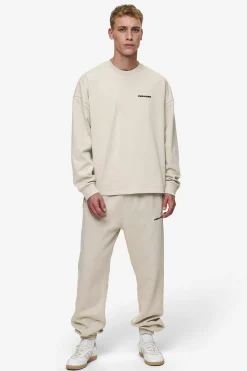 Pegador Longsleeves|Rusk Logo Oversized Longsleeve Washed Light Beige