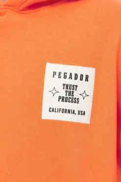 Pegador Hoodies|Salal Oversized Hoodie Vintage Washed Sunrise Orange