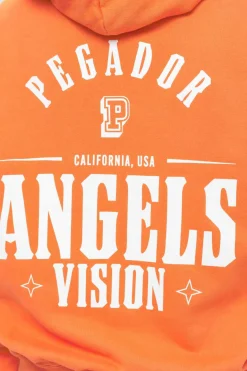 Pegador Hoodies|Salal Oversized Hoodie Vintage Washed Sunrise Orange