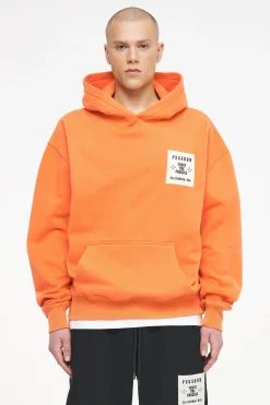 Pegador Hoodies|Salal Oversized Hoodie Vintage Washed Sunrise Orange