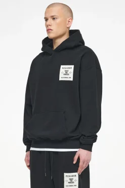 Pegador Hoodies|Salal Oversized Hoodie Vintage Washed Black Ink