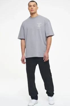 Pegador Tees|Salal Oversized Tee Vintage Washed Dusk Grey
