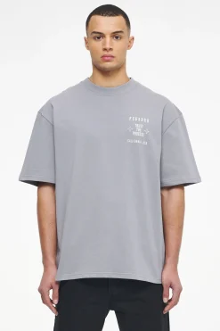 Pegador Tees|Salal Oversized Tee Vintage Washed Dusk Grey