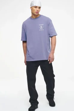 Pegador Tees|Salal Oversized Tee Vintage Washed Magic Violet
