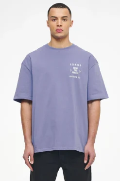 Pegador Tees|Salal Oversized Tee Vintage Washed Magic Violet