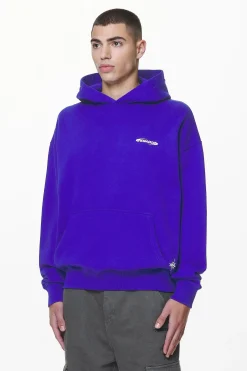 Pegador Hoodies|Sanit Oversized Hoodie Washed Endless Blue