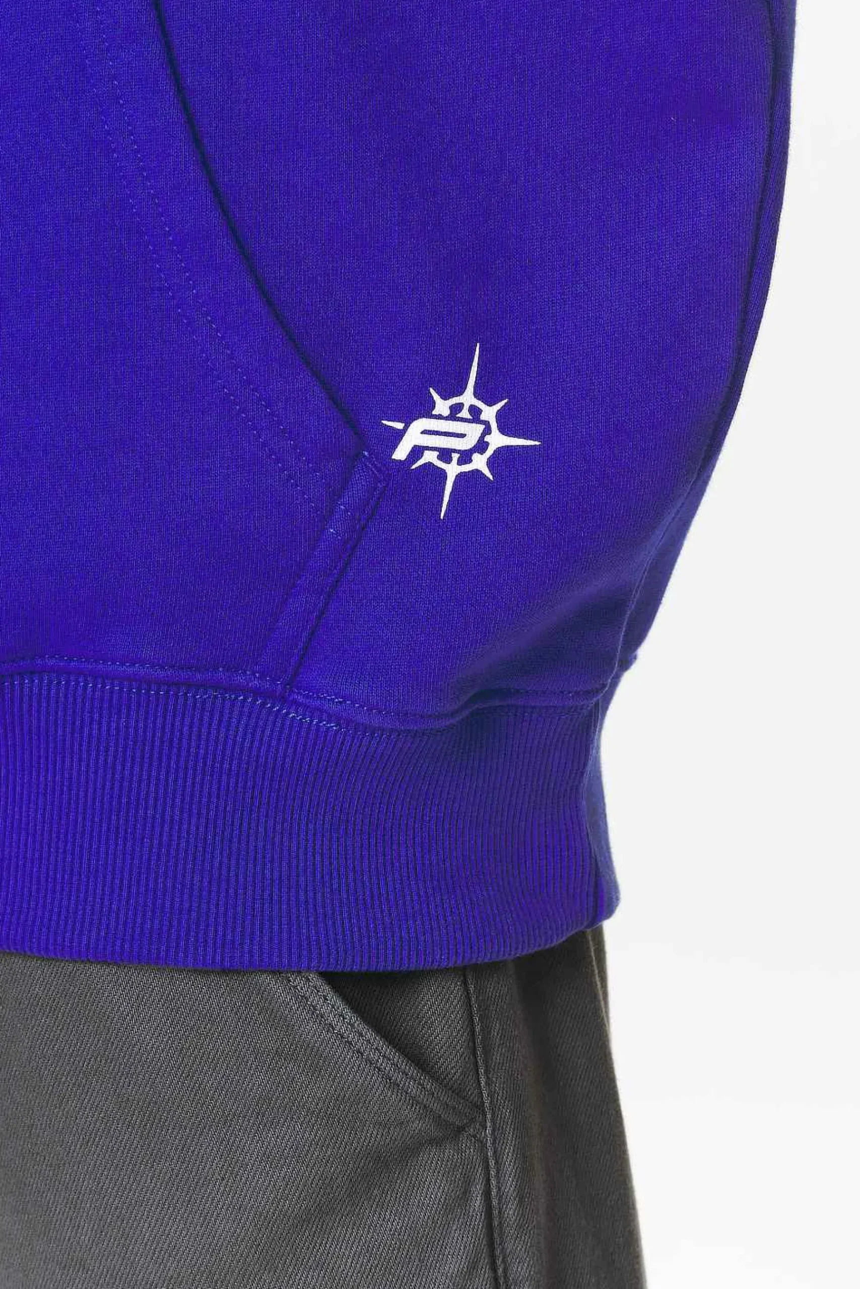 Pegador Hoodies|Sanit Oversized Hoodie Washed Endless Blue