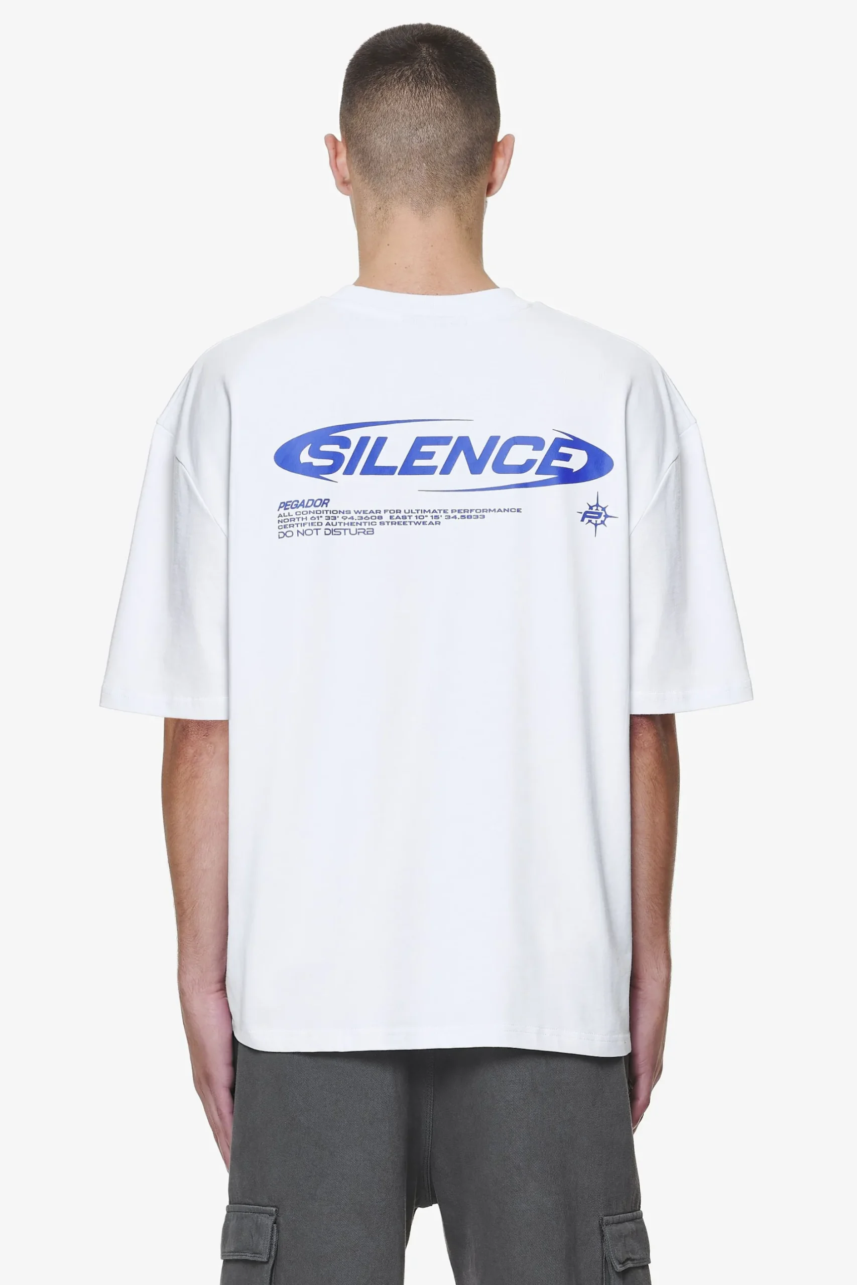 Pegador Tees|Sanit Oversized Tee White