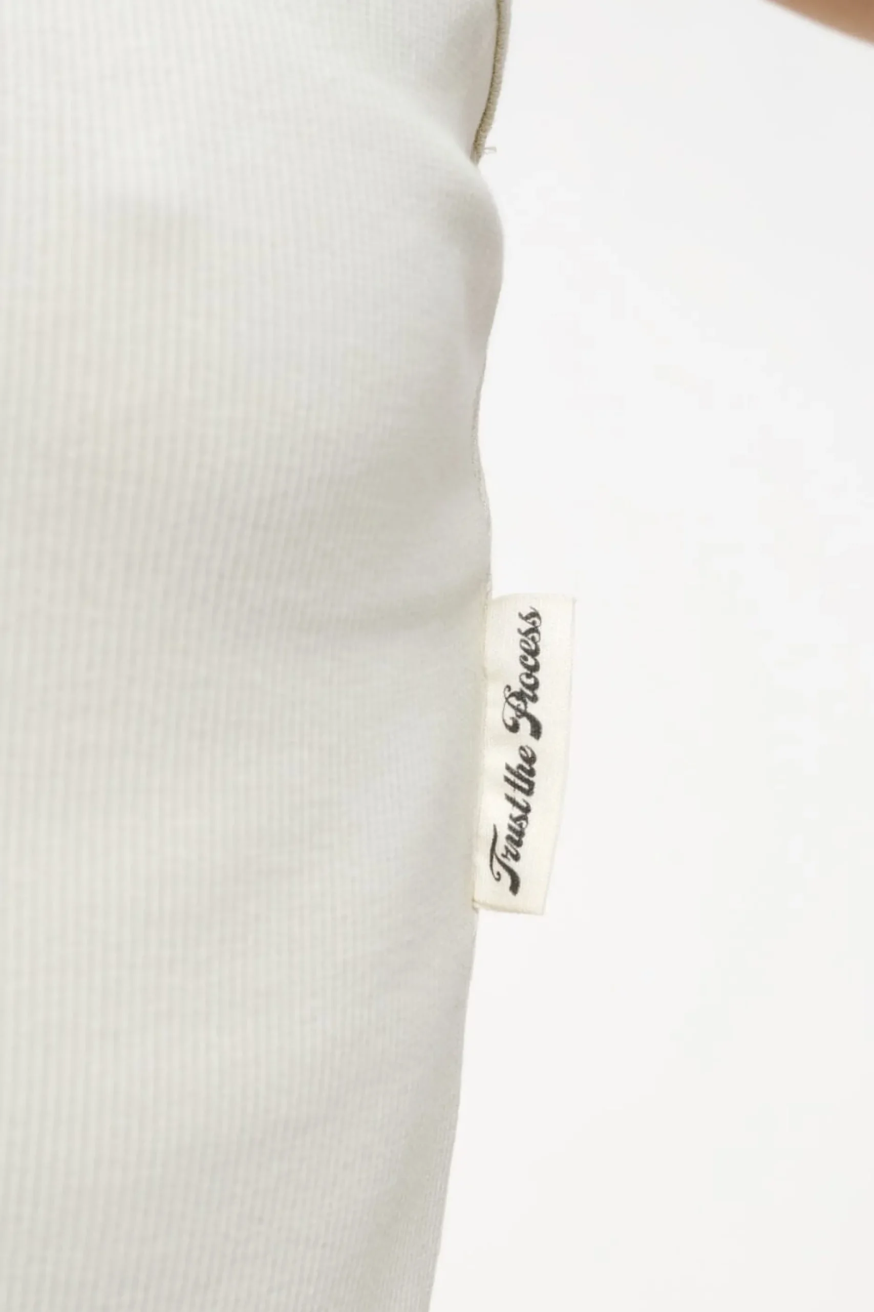 Pegador Bodysuits|Santos Rib Neckholder Bodysuit Vintage Washed Angels Cream