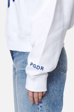 Pegador Sweaters|Sarina Oversized Halfzip Sweater White