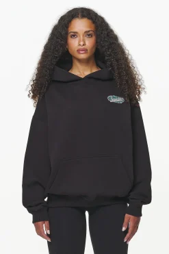 Pegador Hoodies|Savile Oversized Hoodie Black