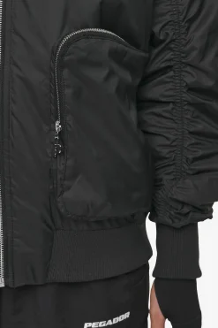 Pegador Jackets|Shila Oversized Bomberjacket Black