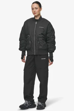 Pegador Jackets|Shila Oversized Bomberjacket Black