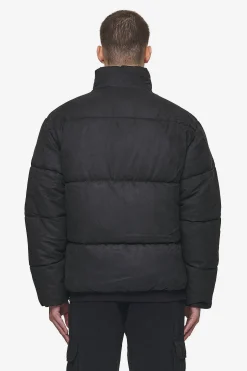 Pegador Jackets|Sidan Velour Puffer Jacket Black