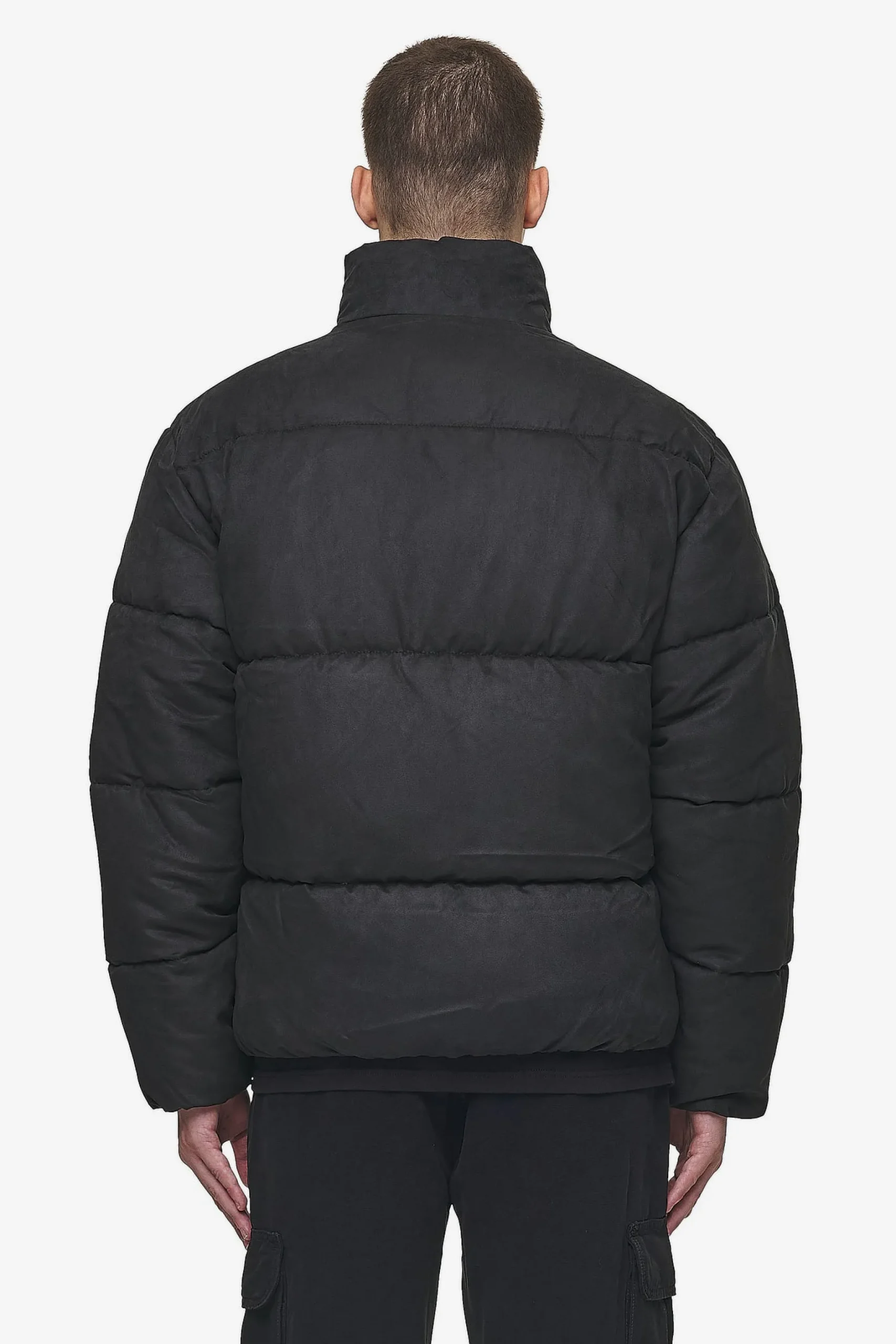 Pegador Jackets|Sidan Velour Puffer Jacket Black