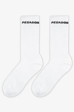 Pegador Socks|Socks|Side Logo Socks Black White