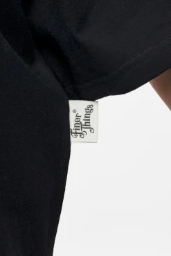 Pegador Tees|Siena Heavy Oversized Tee Washed Vintage Black