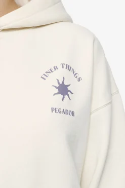 Pegador Hoodies|Siena Oversized Hoodie Vintage Washed Unbleached