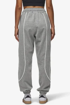 Pegador Pants|Silvi High Waisted Sweat Pants Deep Grey Melange