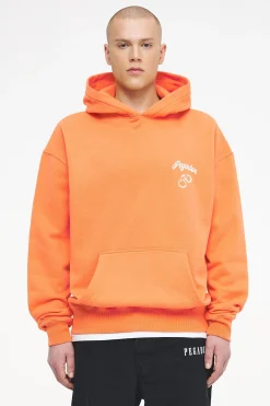 Pegador Hoodies|Skena Oversized Hoodie Vintage Washed Sunrise Orange
