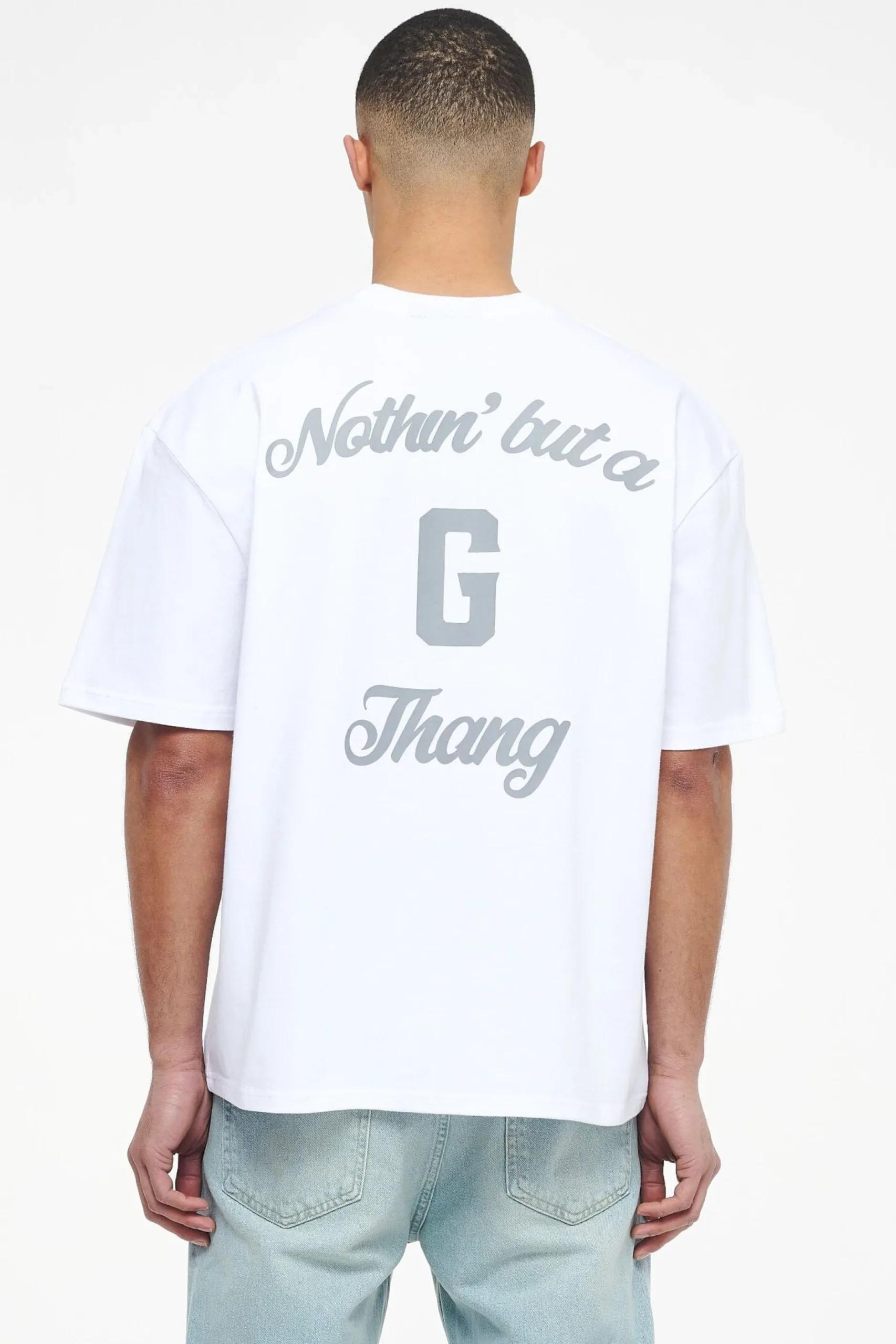 Pegador Tees|Skena Oversized Tee White