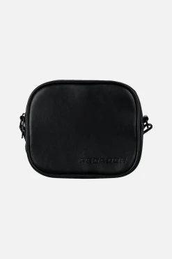 Pegador Bags|Bags|Skibo Logo Faux Leather Shoulder Strap Bag Black