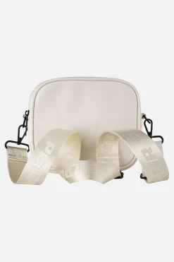Pegador Bags|Bags|Skibo Logo Faux Leather Shoulder Strap Bag Desert Sand