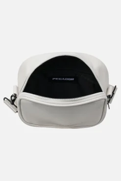 Pegador Bags|Bags|Skibo Logo Faux Leather Shoulder Strap Bag Desert Sand