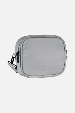 Pegador Bags|Bags|Skibo Logo Faux Leather Shoulder Strap Bag Cool Grey