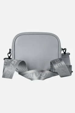 Pegador Bags|Bags|Skibo Logo Faux Leather Shoulder Strap Bag Cool Grey