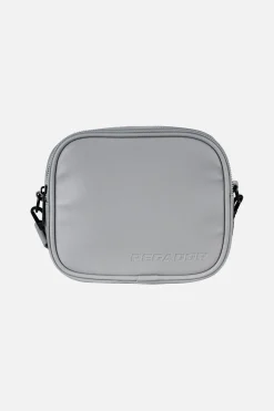 Pegador Bags|Bags|Skibo Logo Faux Leather Shoulder Strap Bag Cool Grey