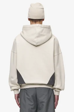 Pegador Hoodies|Slick Boxy Hoodie Washed Light Beige